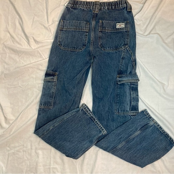 BDG Urban Outfitters Elastic Skate Jeans Size 25 Navy Blue - Picture 4 of 6